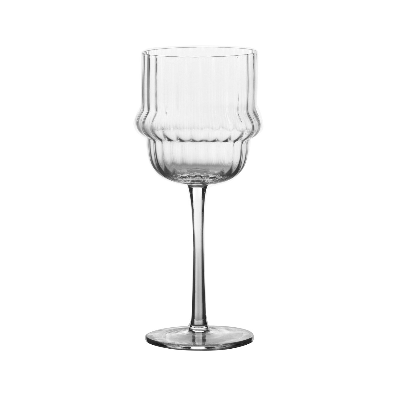 Pahar cu picior Volant, Brandani, 8.5 x 21 cm, 350 ml, sticla cristal - imagine 3